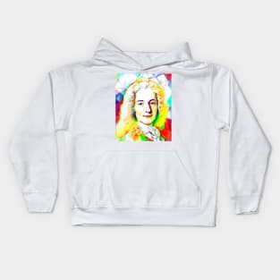 Voltaire Colourful Portrait | Voltaire Artwork 11 Kids Hoodie